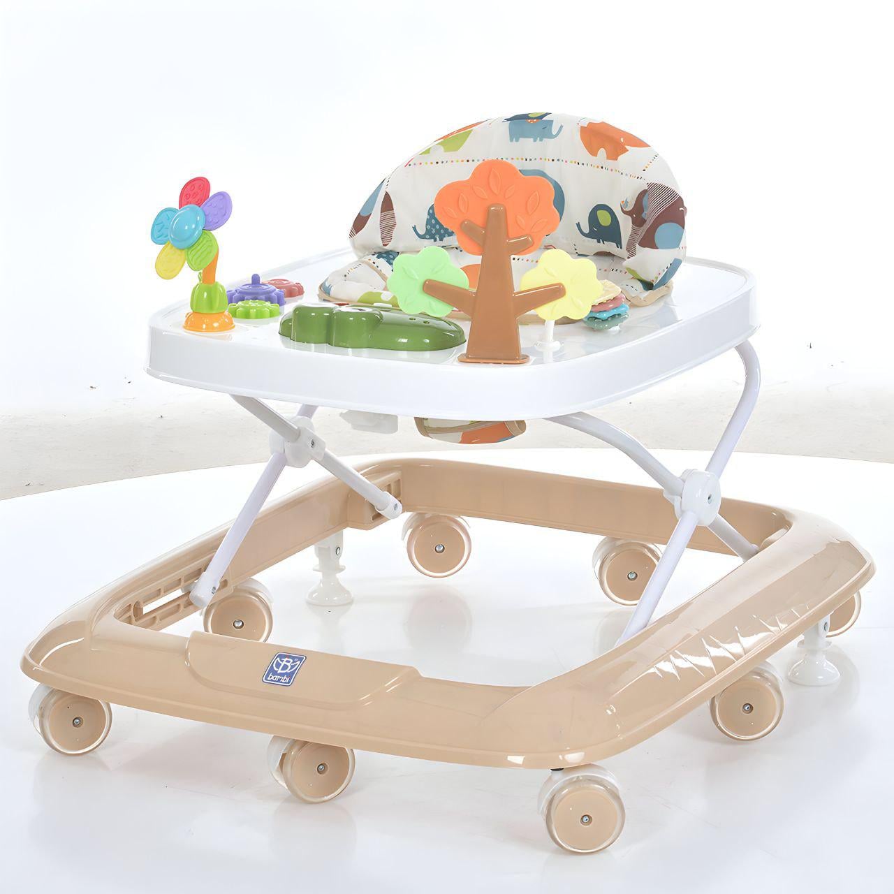 Ходунки Bambi M 6134-13 з м’яким сидінням і регулюванням висоти (24624860)