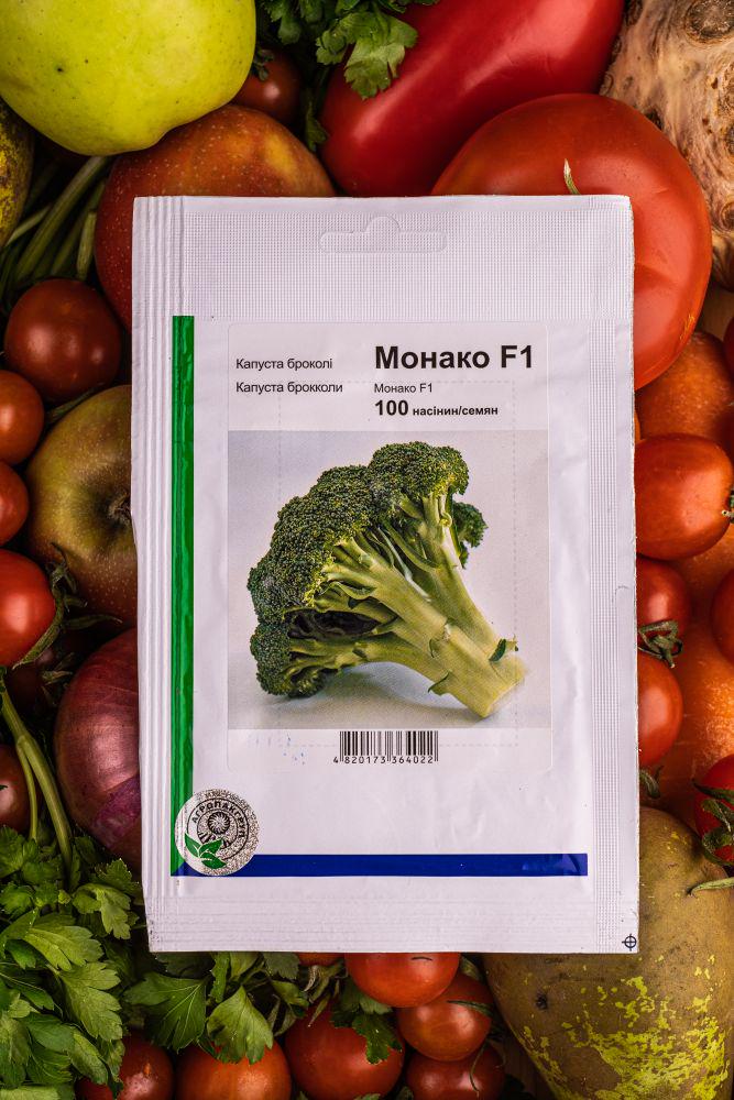 Насіння Syngenta Капуста брокколі Монако F1 100 шт. (234474)