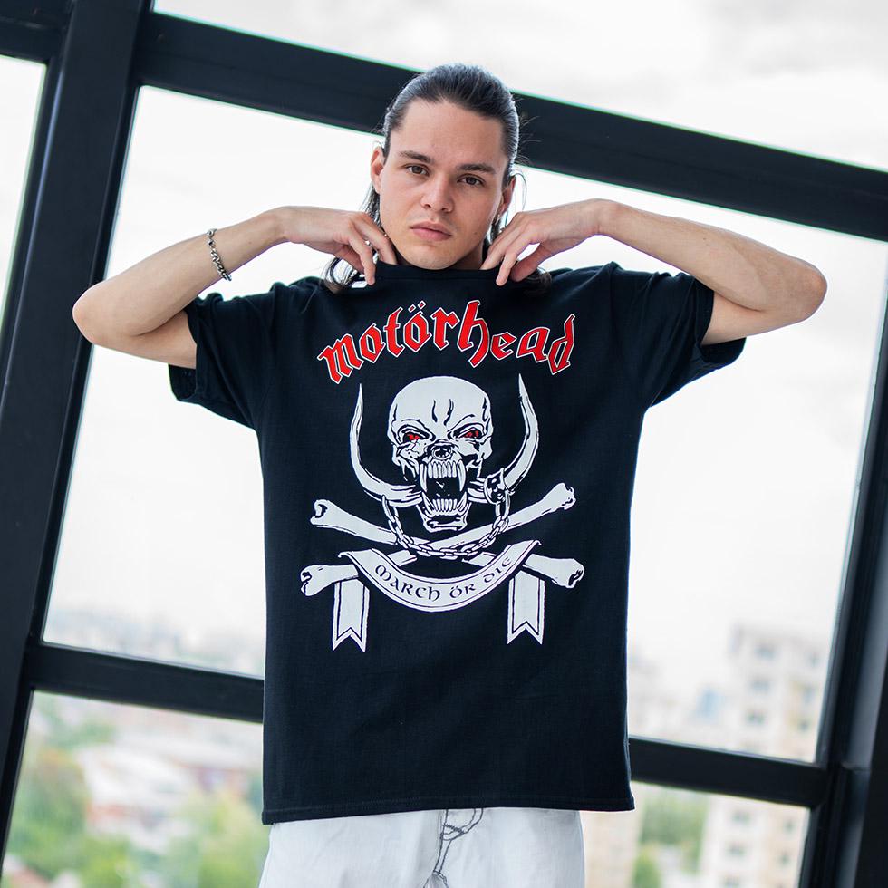 Футболка унисекс Motorhead March Or Die M Черный (00000001670)