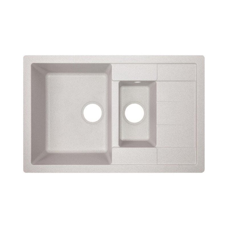 Мийка для кухні Lidz LIDZGRA09780495200 780x500 мм Cірий (61779)