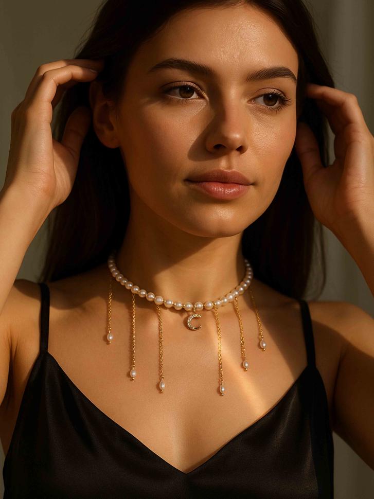 Чокер LeBijou з ланцюжками (5045) Чокер LeBijou з ланцюжками (5045)