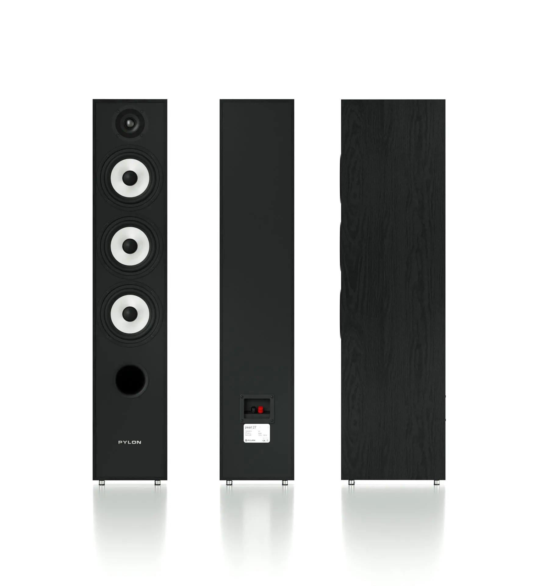 Фронтальні Колонки акустичні Pylon Audio Pearl 27 2 шт. Black (509399)