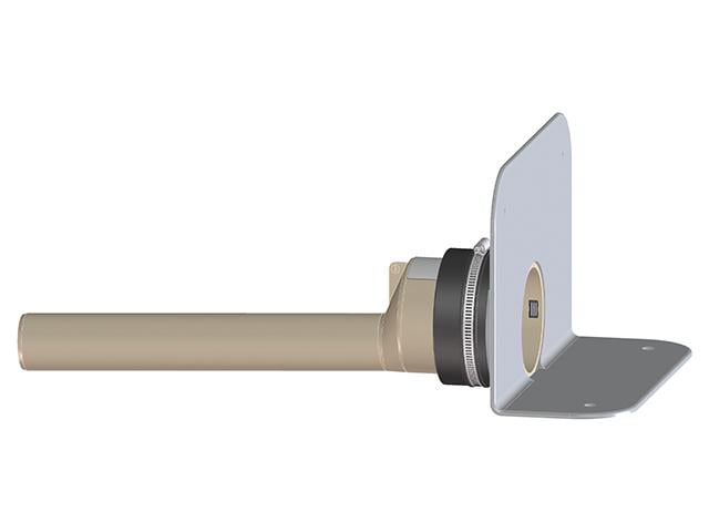 Воронка для кровли крыши с ПВХ-фланцем и соединительной трубой из ПП DN50 мм (HL68P.0/50)