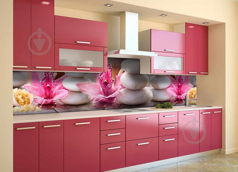 Скинали на кухню Zatarga «Круглые Камни» 650х2500 мм виниловая 3Д наклейка кухонный фартук самоклеящаяся Z180507/1 Скинали на кухню Zatarga «Круглые Камни» 650х2500 мм виниловая 3Д наклейка кухонный фартук самоклеящаяся Z180507/1