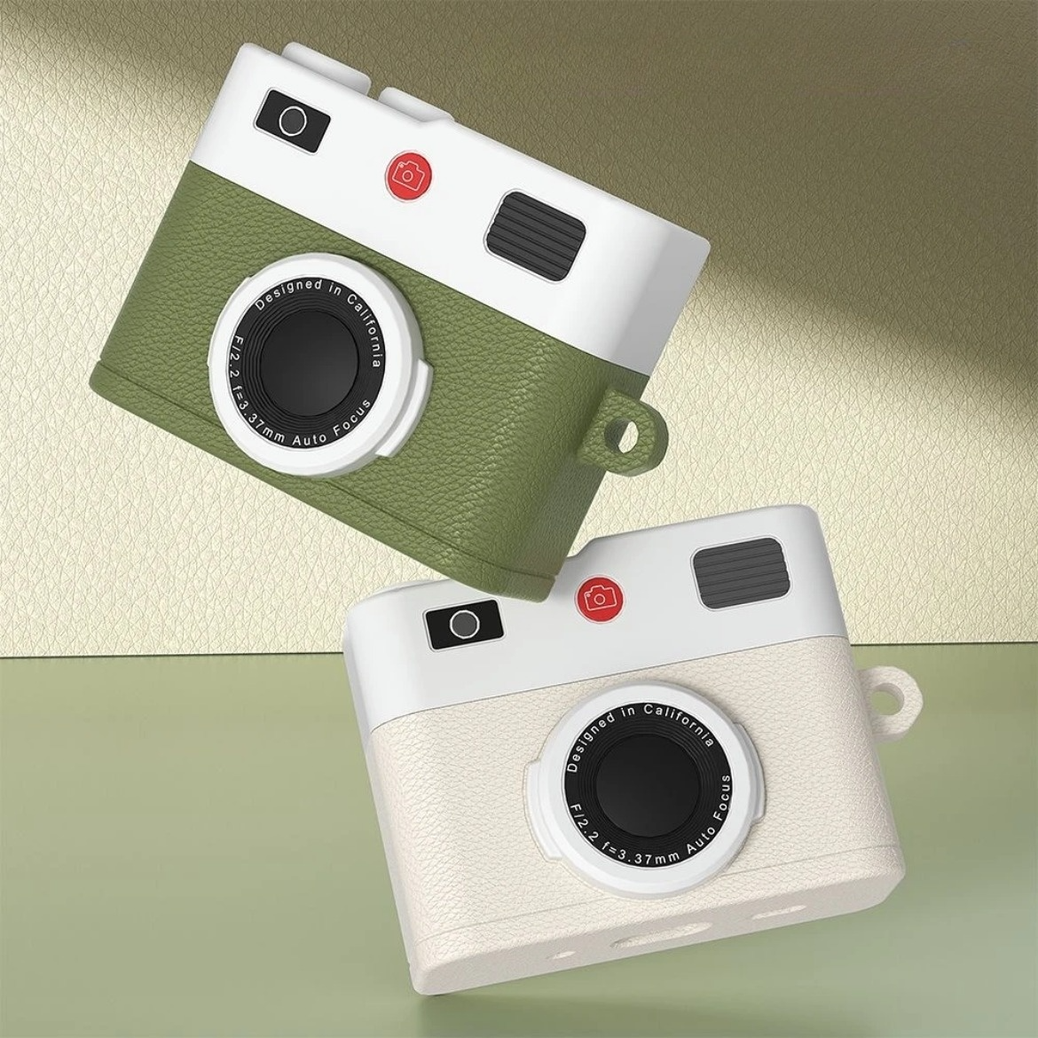 Чехол для наушников AirPods PRO 2 силиконовый с текстурой кожи с карабином Белый (2587419924) - фото 5 Чехол для наушников AirPods PRO 2 силиконовый с текстурой кожи с карабином Белый (2587419924) - фото 5