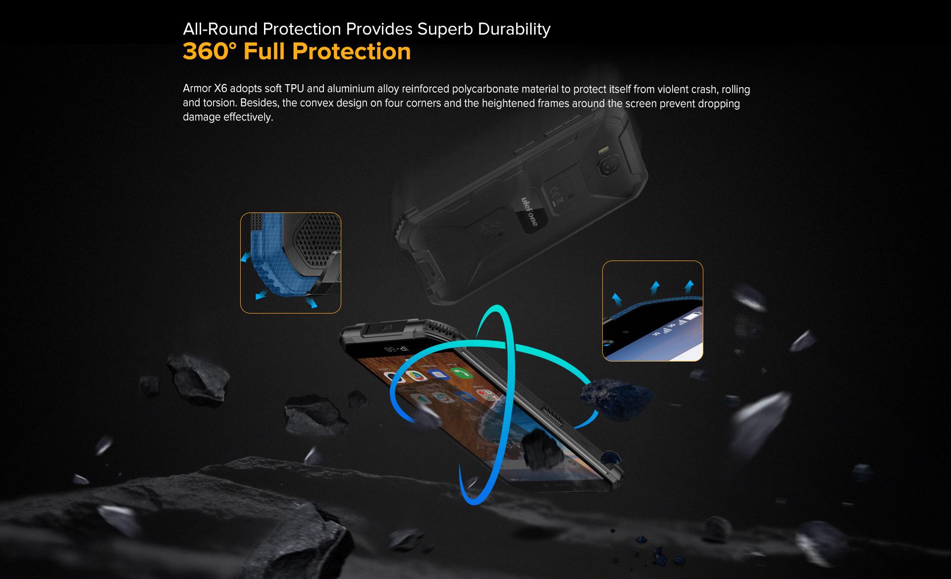 Смартфон Ulefone Armor X6 2/16 Gb Black - фото 10 Смартфон Ulefone Armor X6 2/16 Gb Black - фото 10