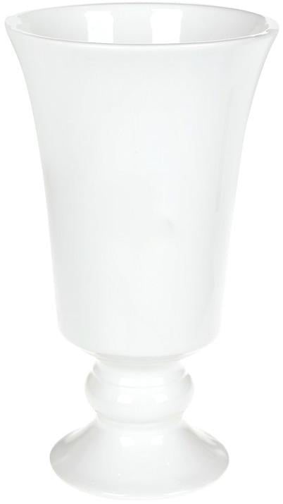 Ваза керамическая Кубок 26,5 см Белый (BD-733-348) Ваза керамическая Кубок 26,5 см Белый (BD-733-348)