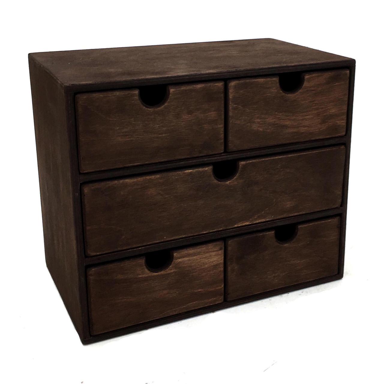 Мини-комод из дерева Мерсинг Капучино (МНК-002809)