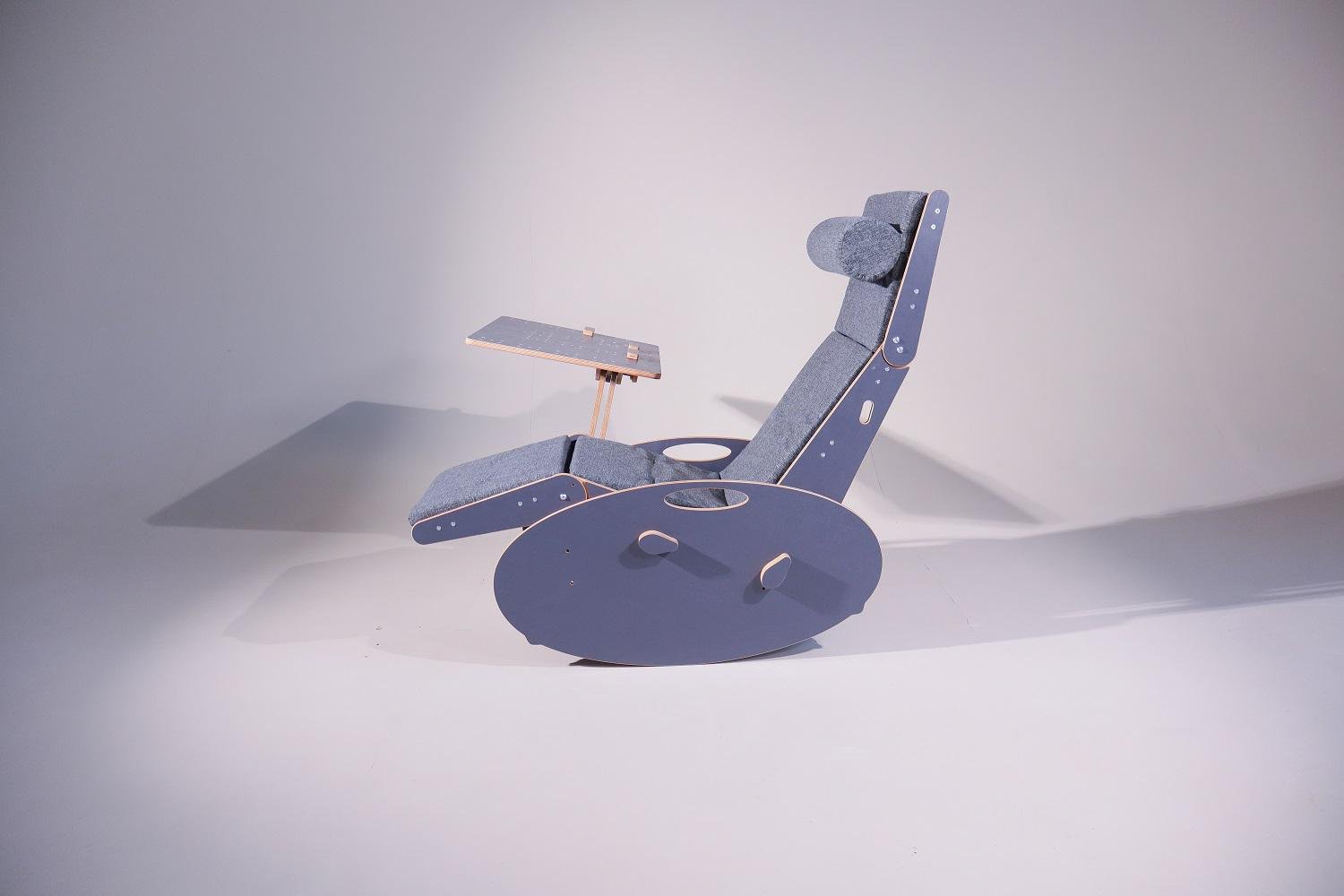 Стіл комп'ютерний трансформер ТО-17 для роботи напів-лежачи та лежачи Граніт Стіл комп'ютерний трансформер ТО-17 для роботи напів-лежачи та лежачи Граніт