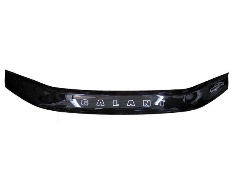 Дефлектор капота на Mitsubishi Galant с 2008- рестайлинг (30314594) Дефлектор капота на Mitsubishi Galant с 2008- рестайлинг (30314594)