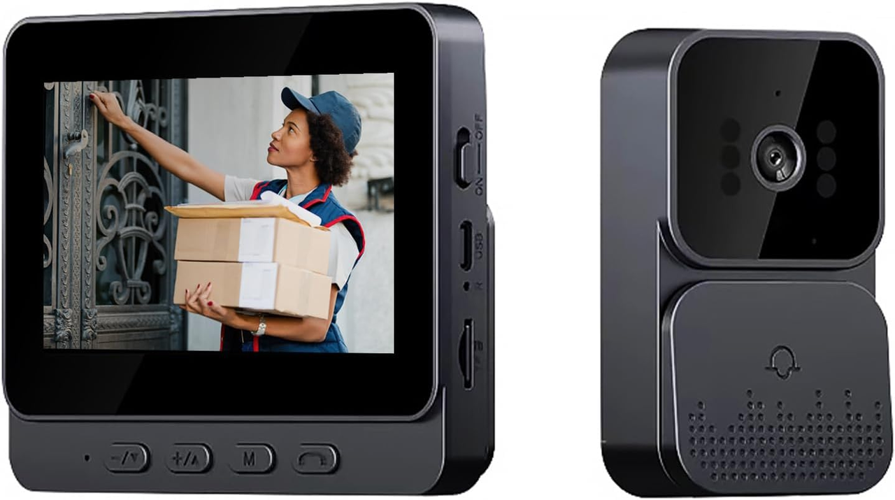 Беспроводной видеозвонок TKMARS 4,3" IPS HD (3025219160)