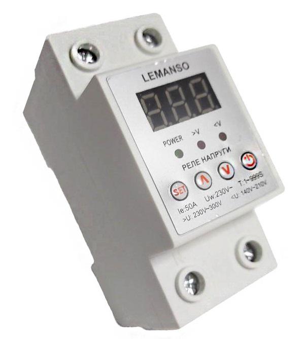 Реле напруги Lemanso LM31505-50A