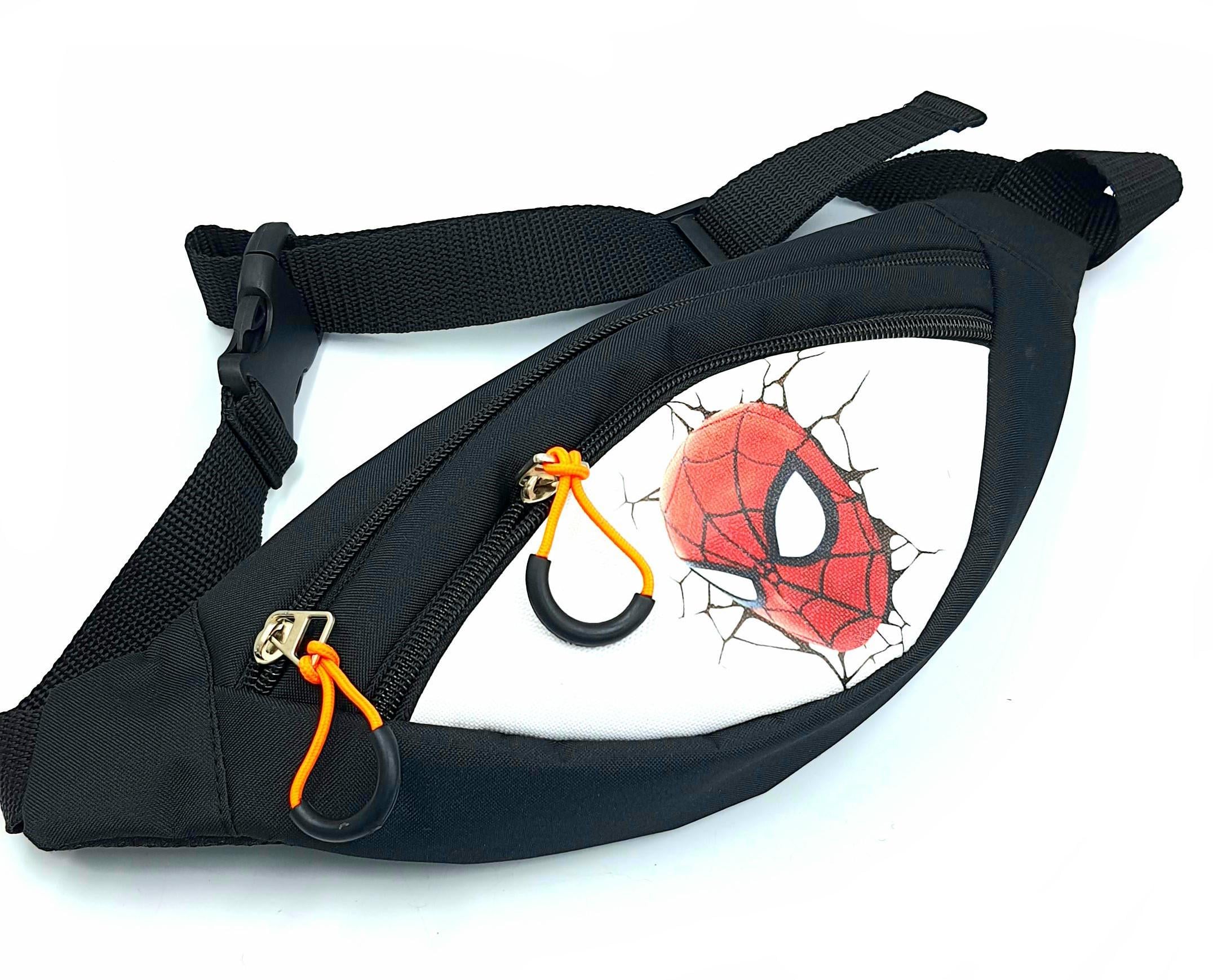 Сумка бананка на пояс для мальчиков Forsa Человек паук