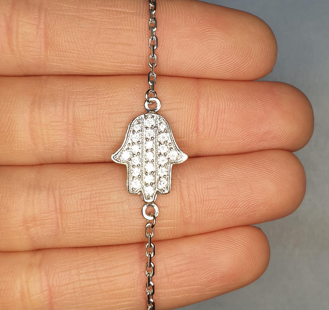Браслет серебряный Рука Фатимы 3,20 г