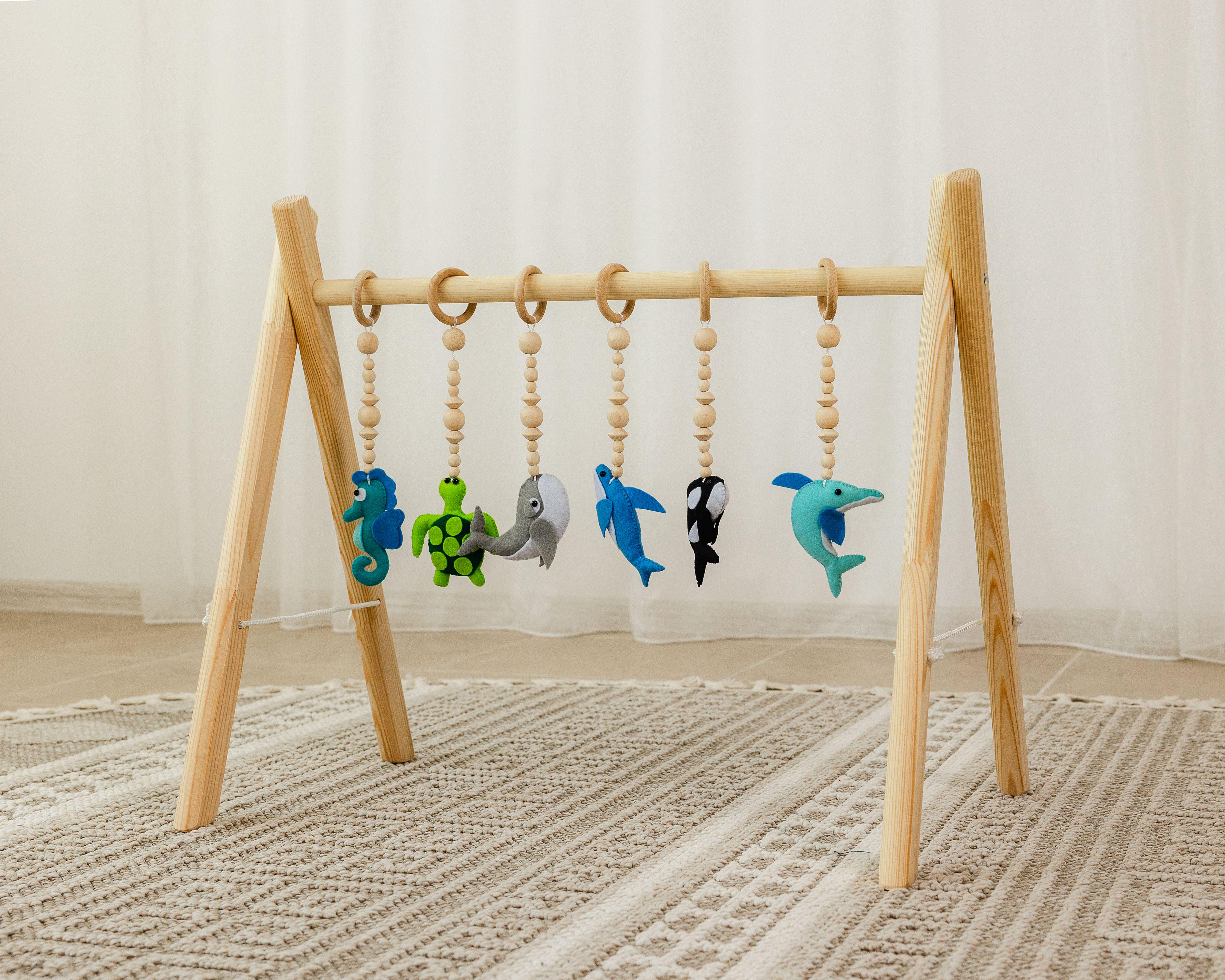 Мобиль деревянный напольный Подводный мир (0002345)