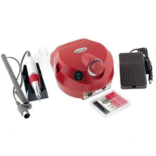 Фрезер для маникюра Nail Drill ZS-601 PRO 45W Красный