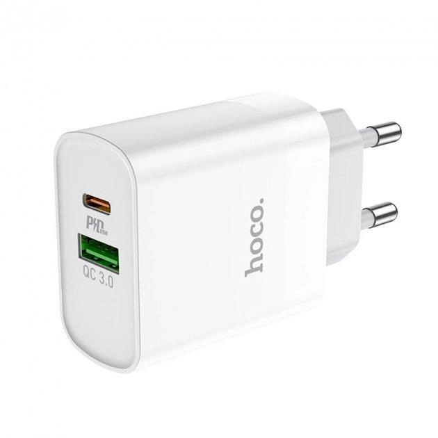 Адаптер Hoco C80A PD20W QC 3.0 USB TYPE-C