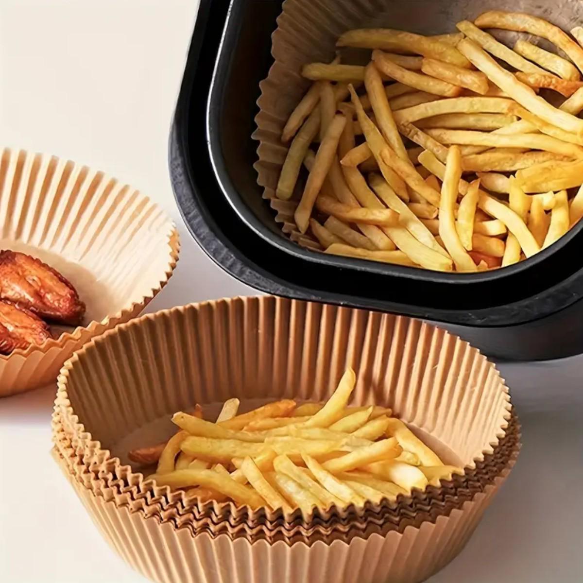 Форма пергаментна для аерогрилю мультипечі Kraft Кругла Щипці 50 шт. 16х4,5 см - фото 5 Форма пергаментна для аерогрилю мультипечі Kraft Кругла Щипці 50 шт. 16х4,5 см - фото 5