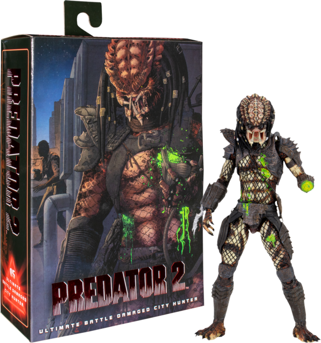 Фигурка для геймеров Neca Predator Ultimate Battle Damaged City Hunter 18 см (WST NP UBDCH)