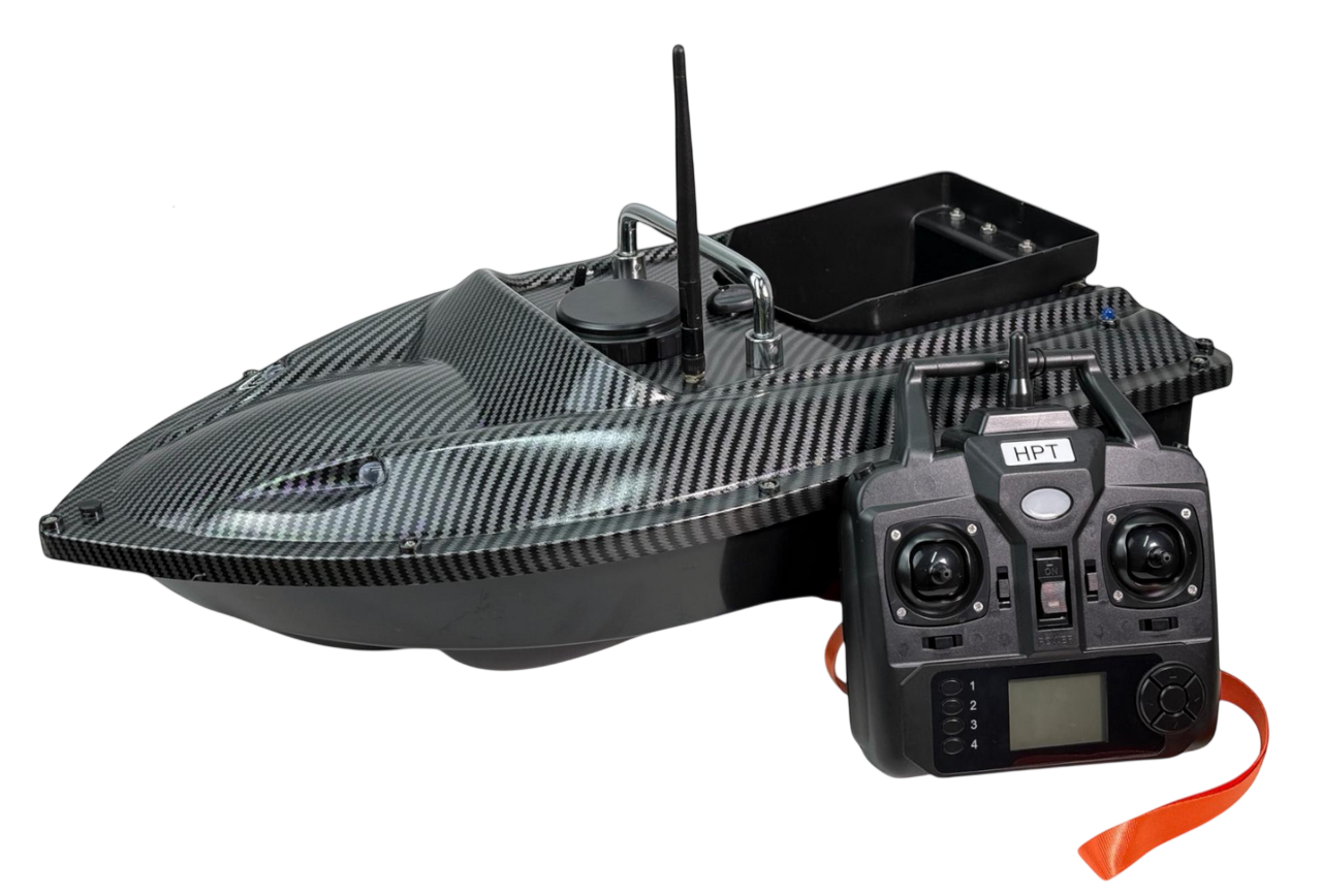 Кораблик для підгодовування Flytec Carbon PRO GPS автопілот (AT108)