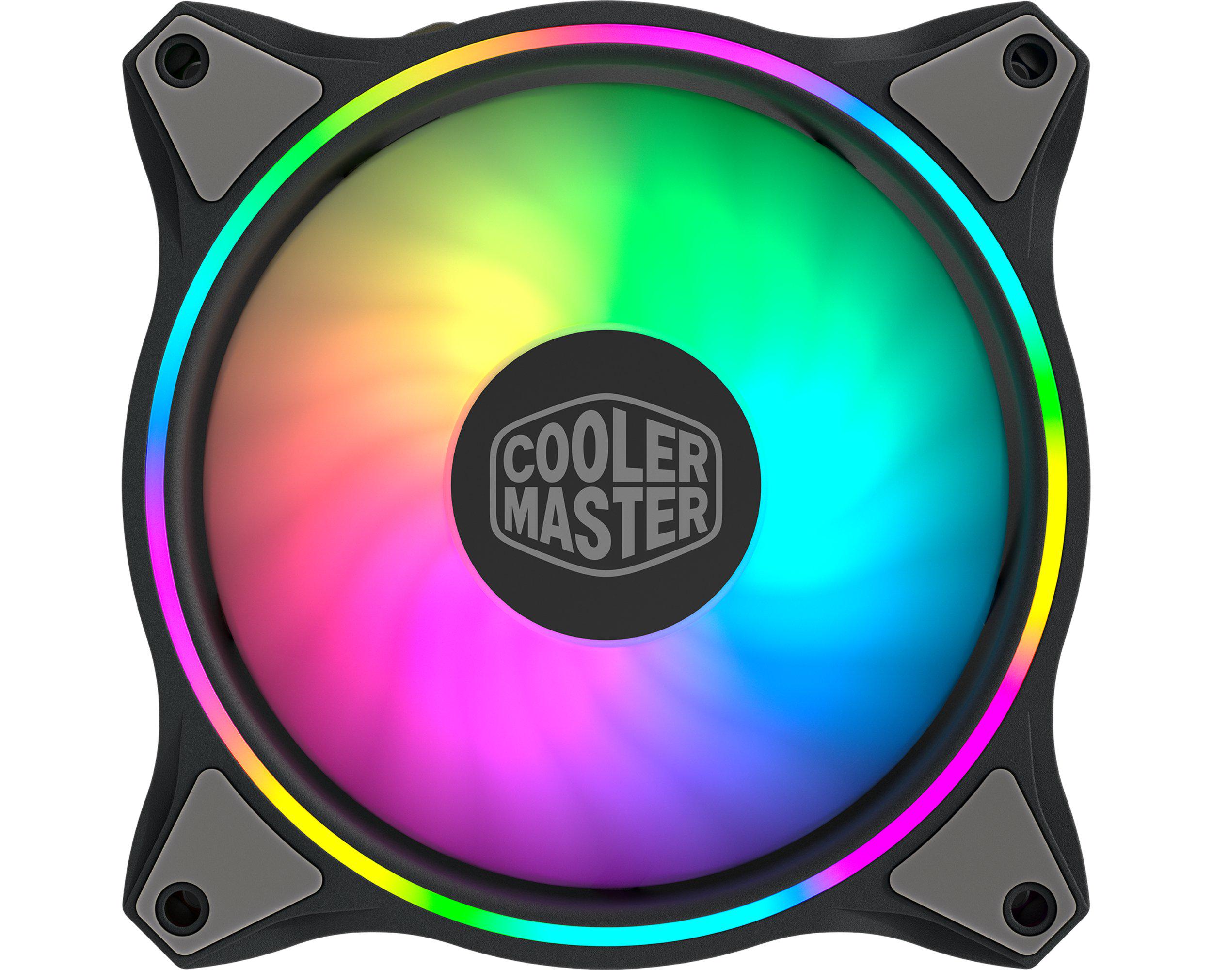 Корпусний вентилятор Cooler Master MasterFan MF120 Halo 3в1 MFL-B2DN-183PA-R1 120 мм Black