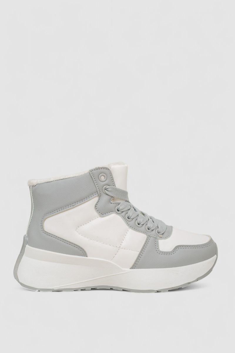 Кросівки жіночі зимові Stilli 248RXM16 р. 37 Біло-сірий (115607_831576)