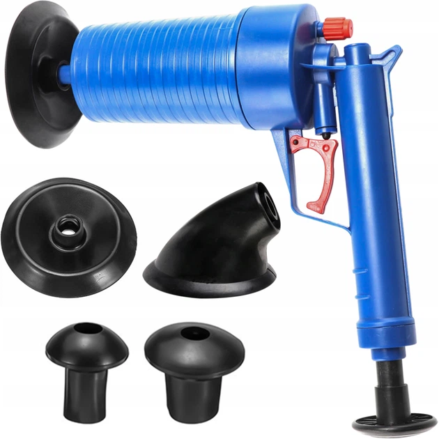 Вантуз пневматичний Vertex PIPE PUMP зі змінними насадками 4 шт. (35711996) Вантуз пневматичний Vertex PIPE PUMP зі змінними насадками 4 шт. (35711996)