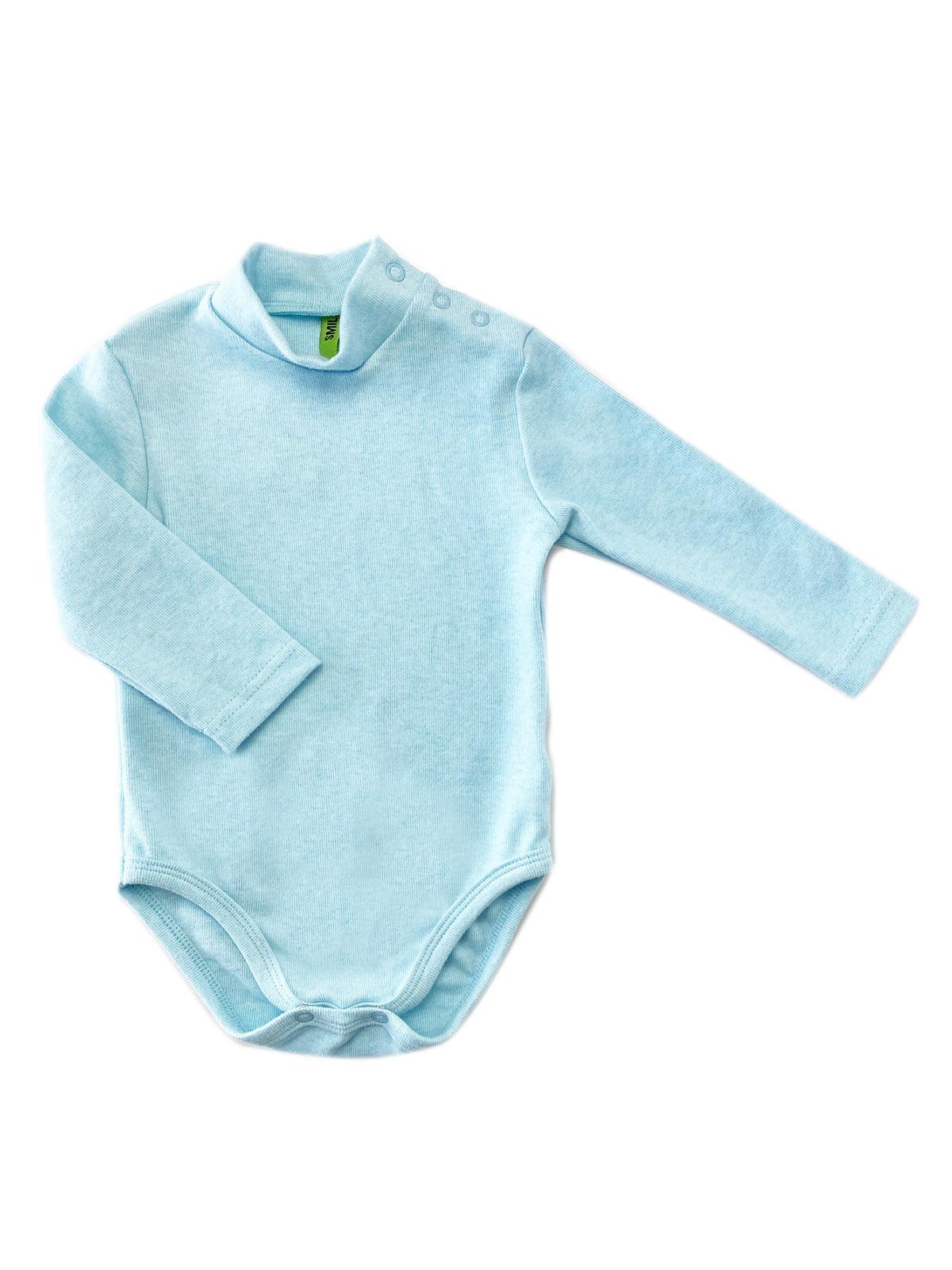 Боди детское Smil 68 см Голубой меланж (102694)