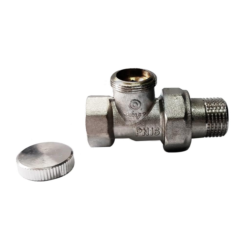 Кран радиаторный Ango 2626 1/2" прямой с накидной гайкой (411964)