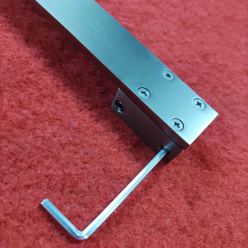 Душевая перегородка KOER SR SP02-100x200-TR-07 Walk-In прозрачное стекло Easy Clean 8 мм Графитовый (KR5397) - фото 2