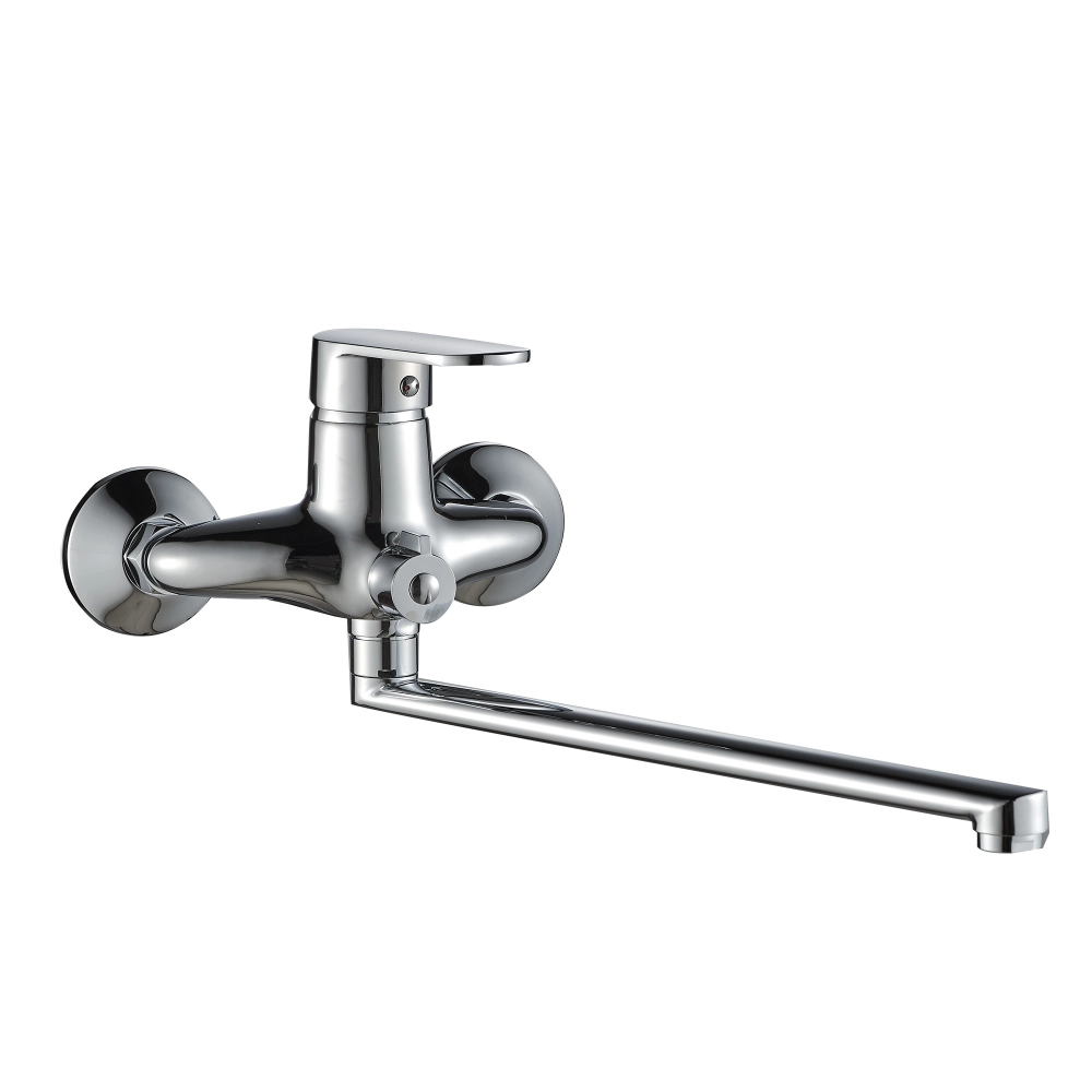 Смеситель для ванны Lidz Tani 0052 k40 поворотным изливом с душевым гарнитуром Chrome (LDTAN0052CRM44960)