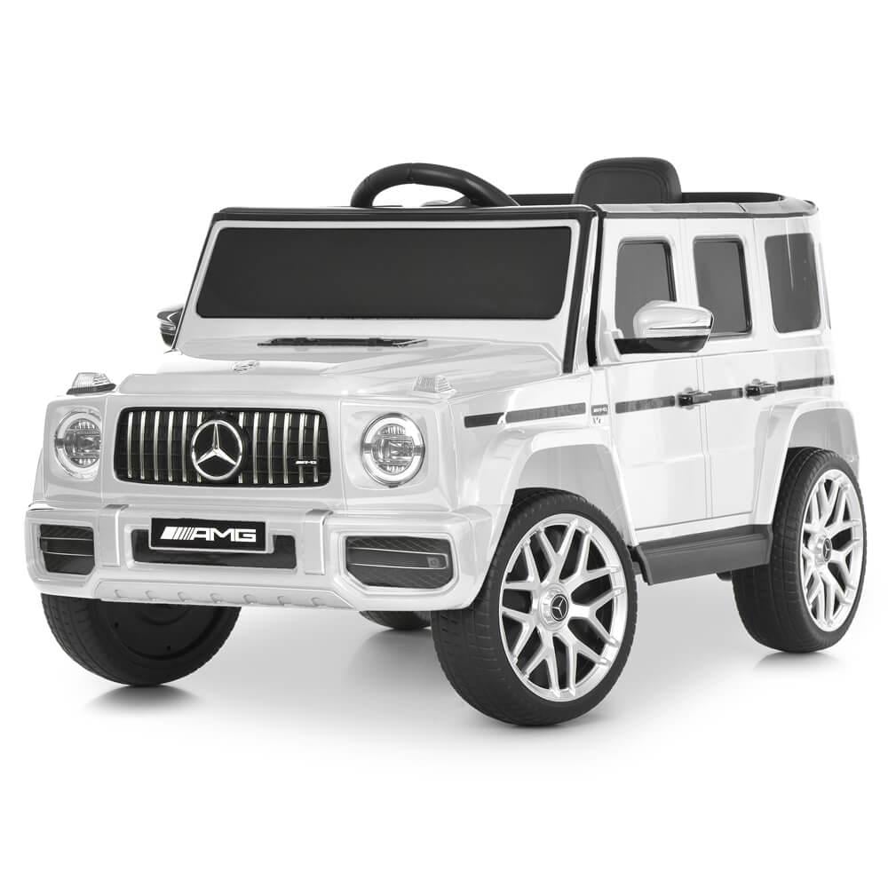 Детский электромобиль джип Mercedes Bambi M 6236EBLR-1 Белый (1876952686)