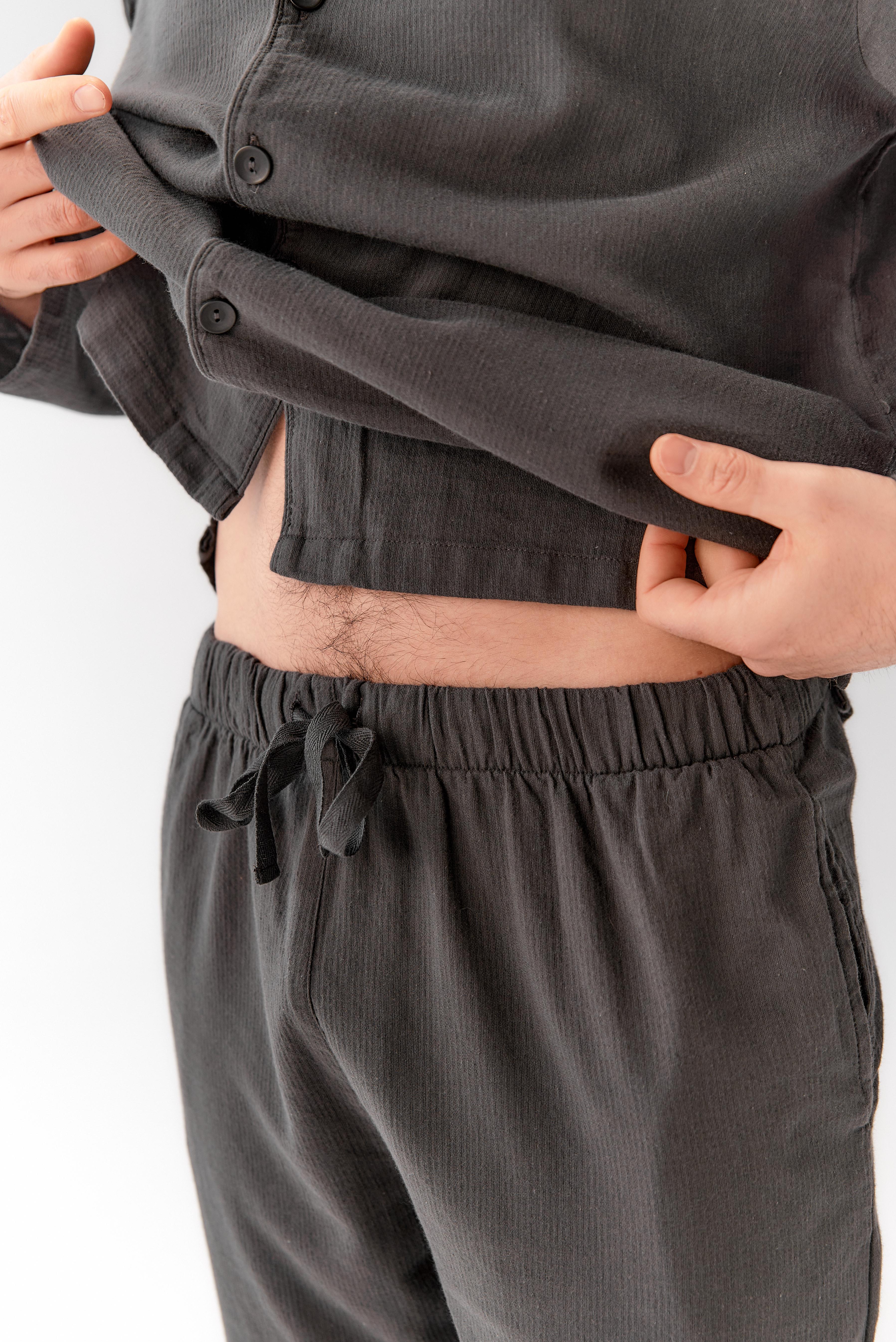 Пижама мужская Lotus Home Porta XL Антрацит (26843085) - фото 11 Пижама мужская Lotus Home Porta XL Антрацит (26843085) - фото 11