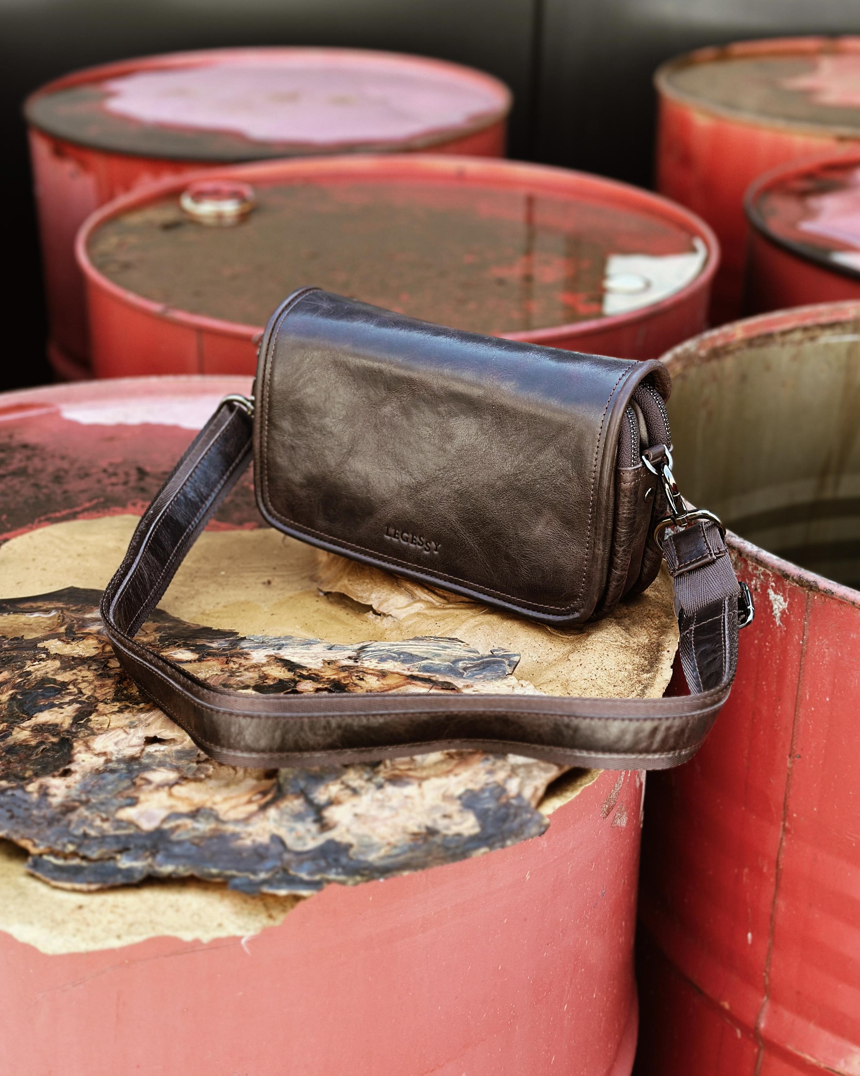 Клатч мужской V 215 BR Lac Retro Коричневый - фото 4