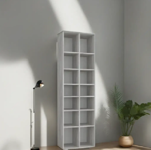 Стеллаж для документов на 14 ячеек Бетон (Р120а) - фото 1 Стеллаж для документов на 14 ячеек Бетон (Р120а) - фото 1