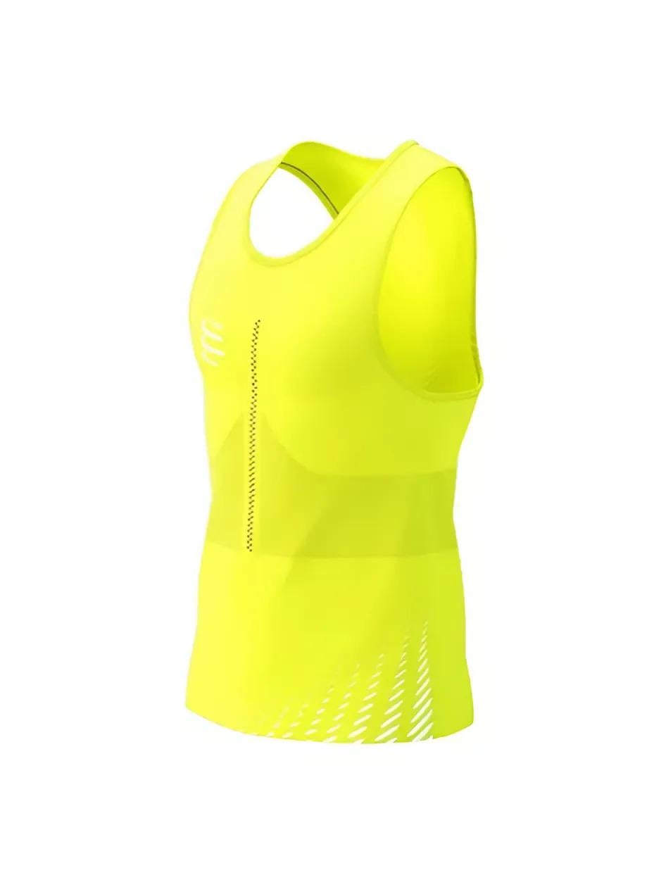 Майка мужская Compressport Pro Racing Singlet 2025 Elf M Yellow (ATSM7427035M) Майка мужская Compressport Pro Racing Singlet 2025 Elf M Yellow (ATSM7427035M)