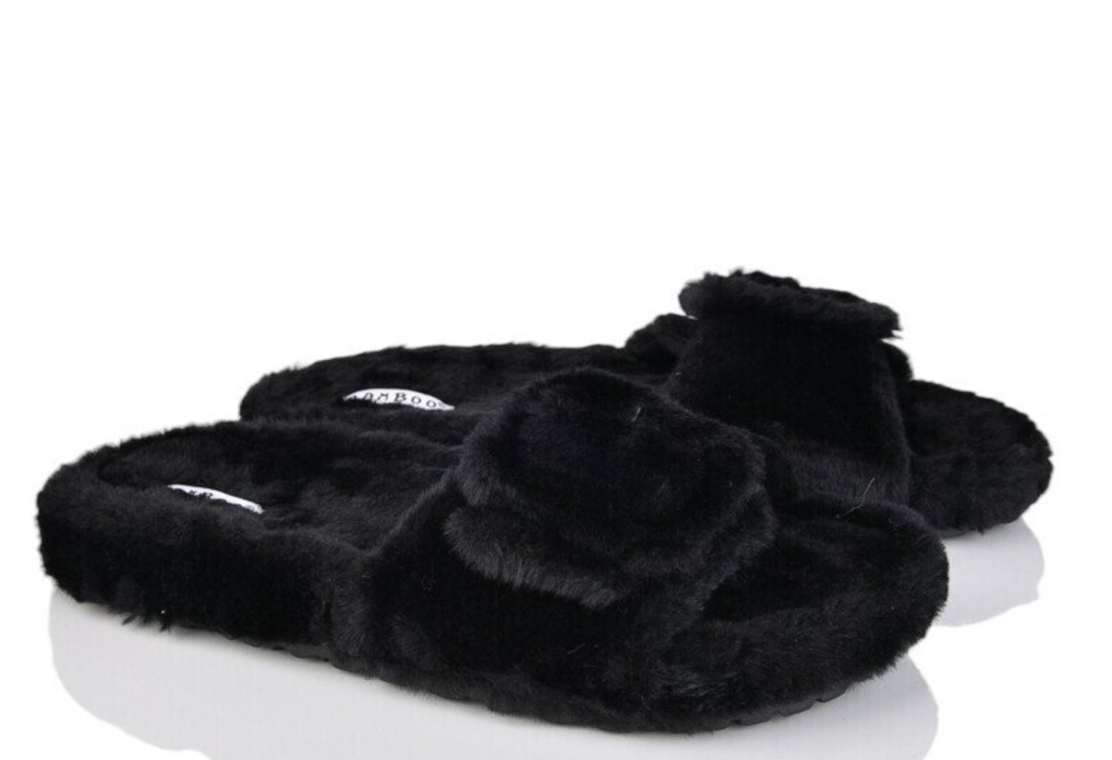 Шлепанцы Bamboo 34018 р. 38 Черный Шлепанцы Bamboo 34018 р. 38 Черный