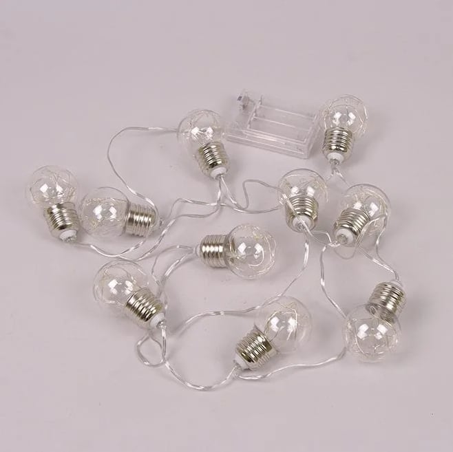 Гирлянда LED Flora Лампочки 4 см 10 шт. 2 м (40793)