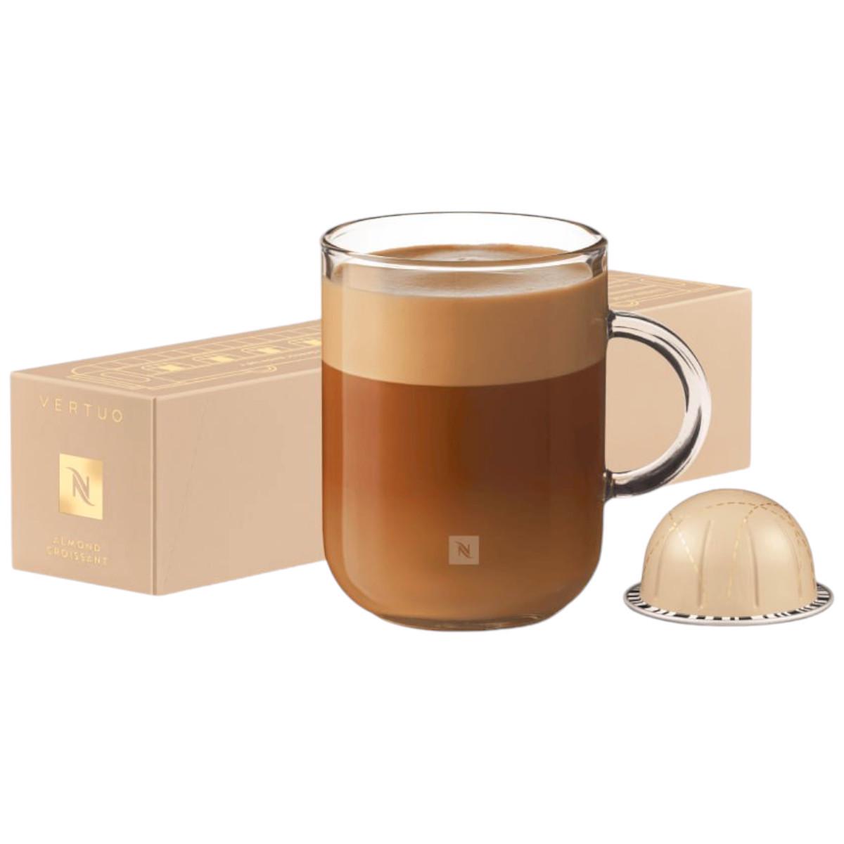 Кофе в капсулах Nespresso Vertuo/Jean Imbert Almond Croissant 230 мл Кофе в капсулах Nespresso Vertuo/Jean Imbert Almond Croissant 230 мл