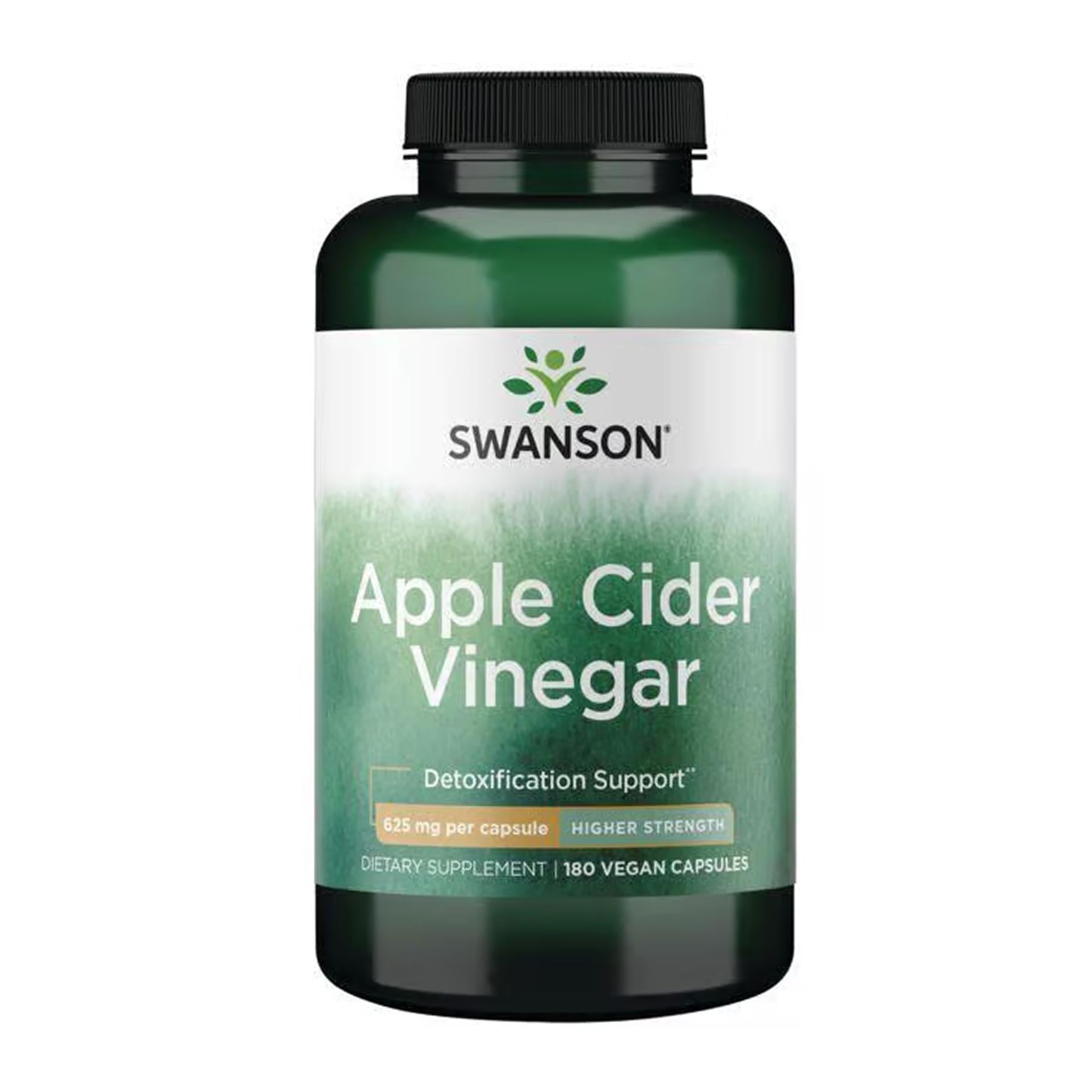 Добавка с яблочным уксусом Swanson Apple Cider Vinegar High Potency 625 мг 180 caps Добавка с яблочным уксусом Swanson Apple Cider Vinegar High Potency 625 мг 180 caps