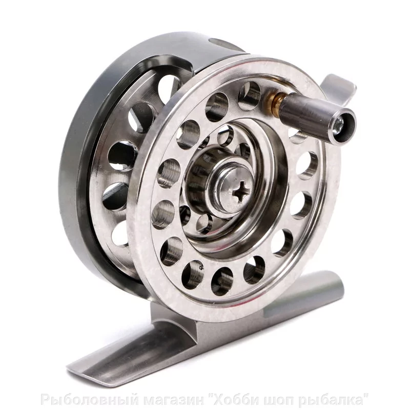 Катушка алюминиевая Optimum c флажком 60 мм (BLD-60) - фото 4 Катушка алюминиевая Optimum c флажком 60 мм (BLD-60) - фото 4