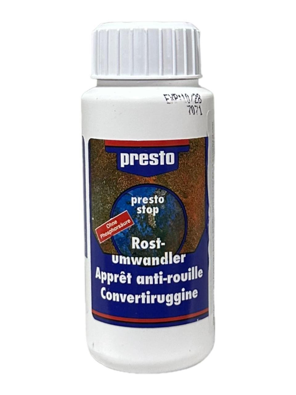 Перетворювач іржі PRESTO Stop Rost Unwandler 100 мл