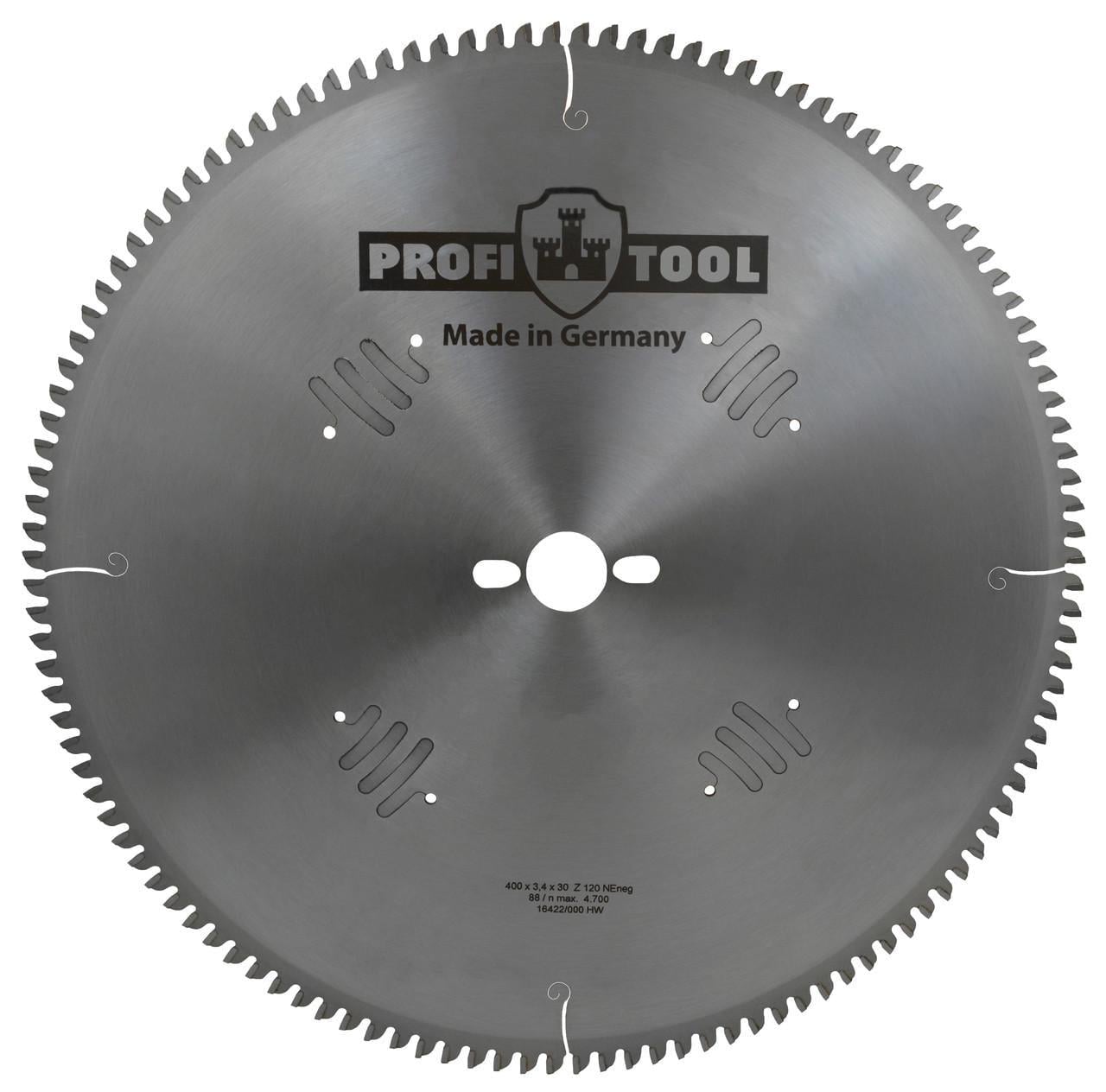 Диск пиляльний PROFITOOL Z 120 TFneg 400х3,4х2,8х30 мм (2140003) Диск пиляльний PROFITOOL Z 120 TFneg 400х3,4х2,8х30 мм (2140003)