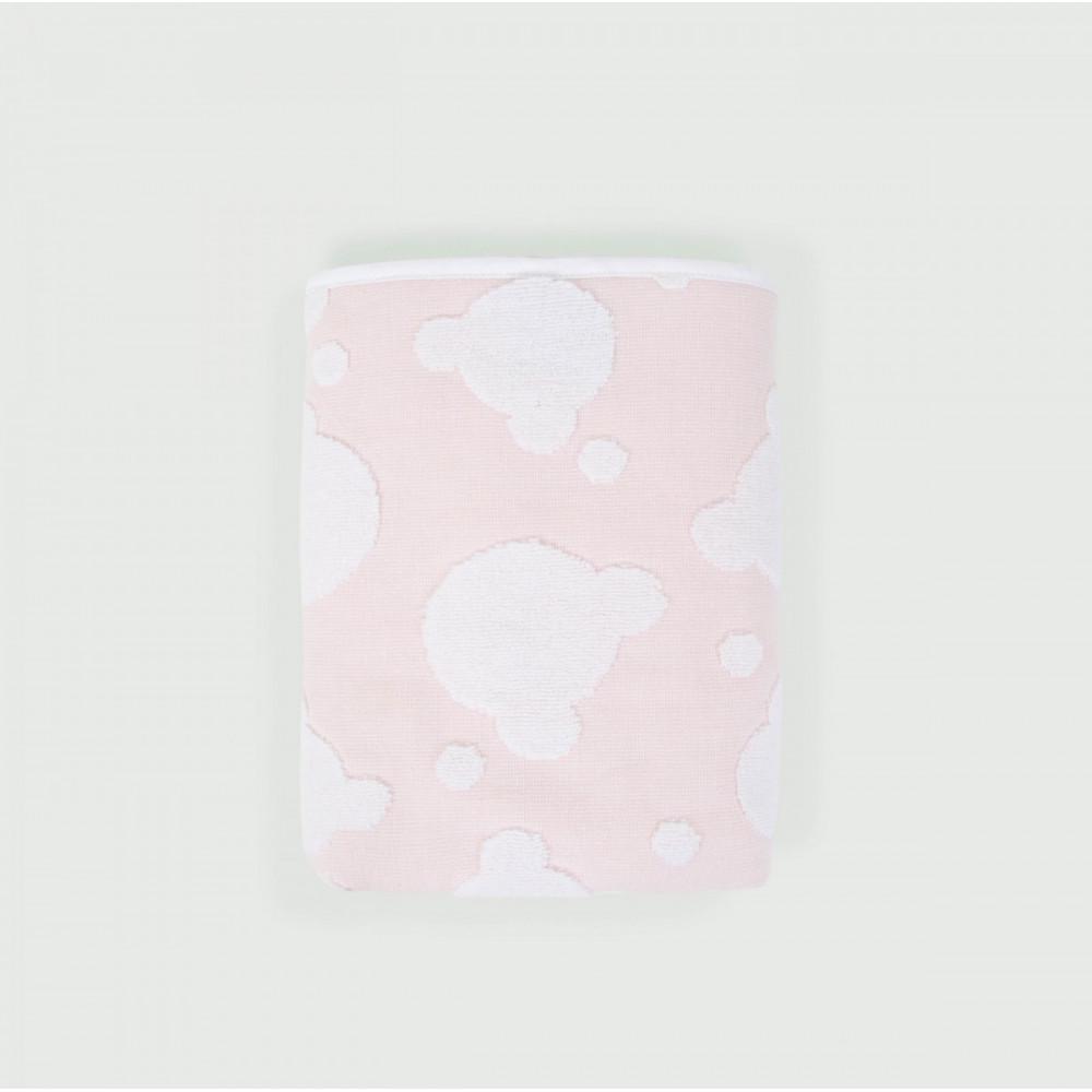 Полотенце детское Irya Bear pudra 70x120 см Пудра (svt-2000022257404)