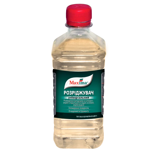 Разбавитель универсальный Maxima бесцветный 10 л (2792905081).