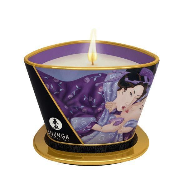 Массажная свеча Shunga MASSAGE CANDLE Exotic Fruits 170 мл (SO2512) - фото 1