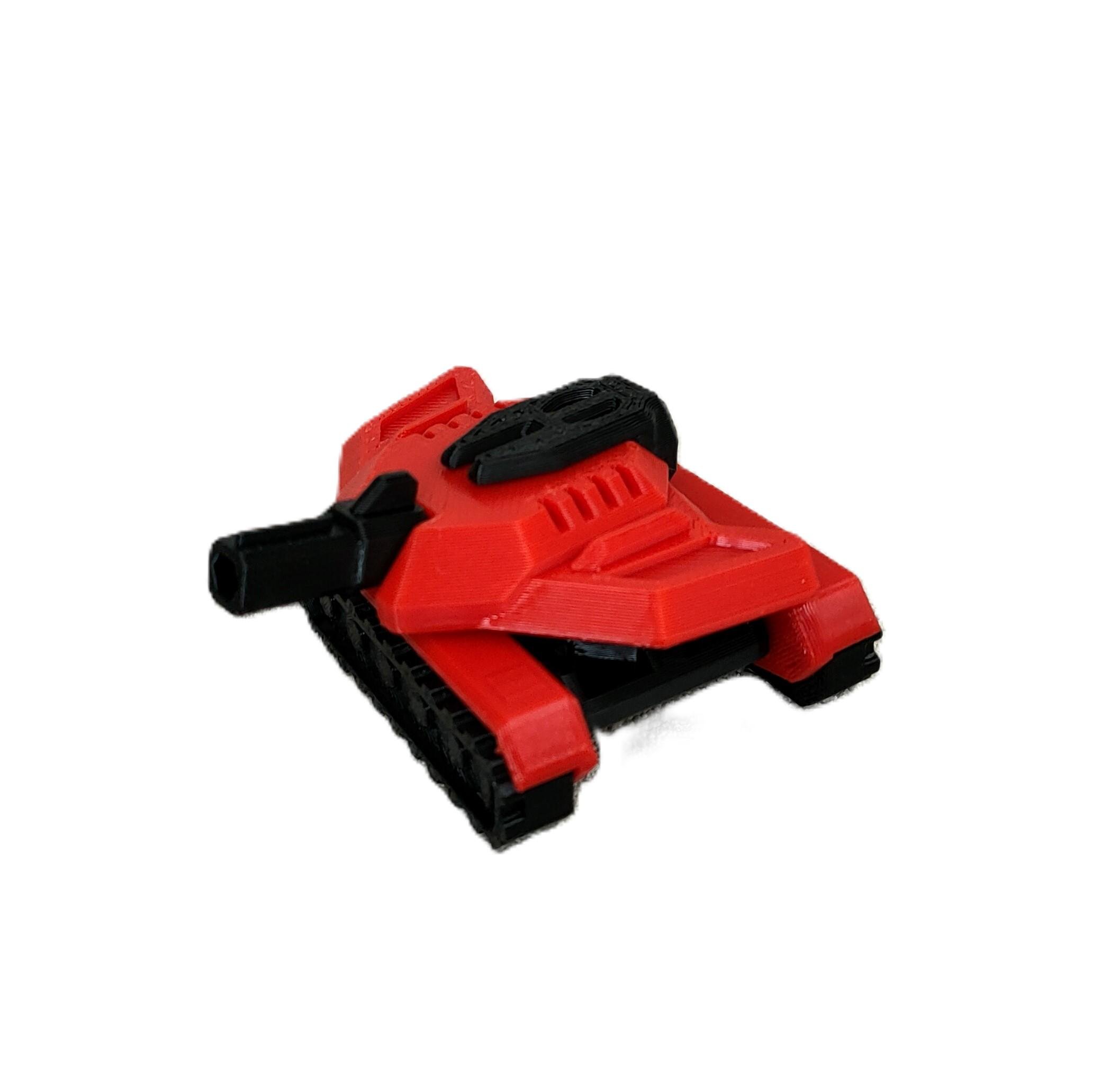 Конструктор іграшковий Jet Tank 57х57х25 мм (JTN-19G-CHK) - фото 4