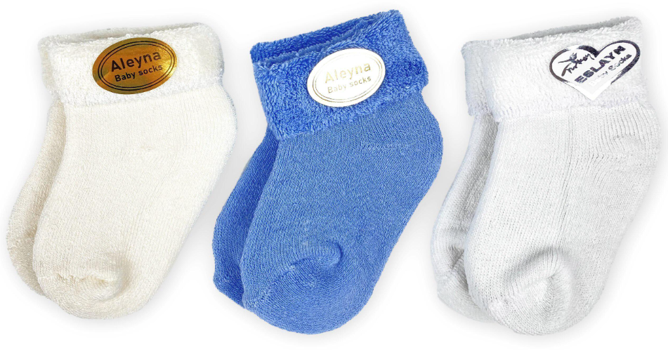 Носочки Mommy Bag №15 0-12 мес. 3 пары махровые (487-106)