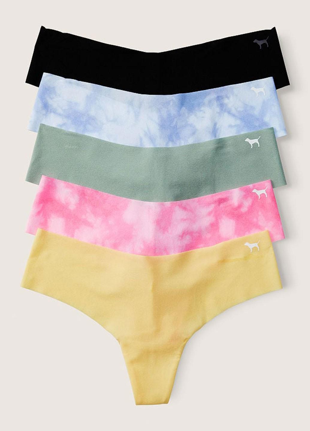 Набор женских трусов Victoria's Secret 3600000142041S8NL L 5 шт. Разноцветный (66120872) Набор женских трусов Victoria's Secret 3600000142041S8NL L 5 шт. Разноцветный (66120872)