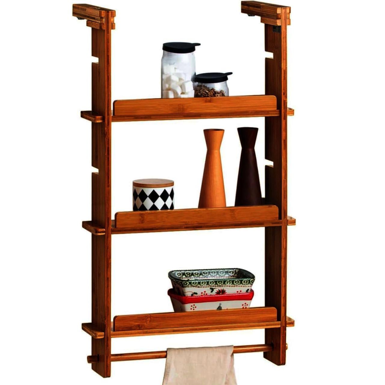 Полка на холодильник из дерева Берджет Латте (ПХО-001316)